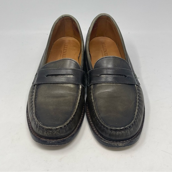 Allen Edmonds Dylan Penny Loafers Mens 8.5 D Burnished Green Leather Shoes main image 14